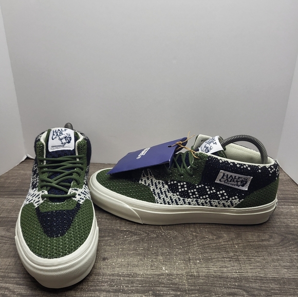 Vans Premium LX Half Cab 33 EKPine Forest Green VN000EFMEN6 Men's 9 Wms 10.5